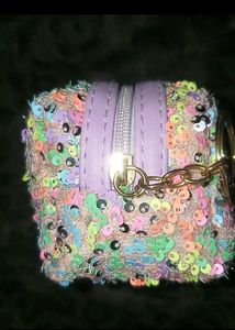 Coins And Notes Multicolor Pouch