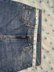 Blue Denim Flare Jeans