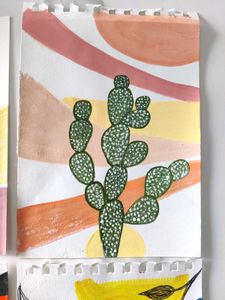Boho Paintings Set