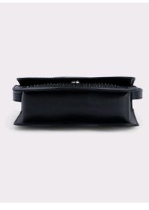 Iykyk Black Embellished Sling Bag