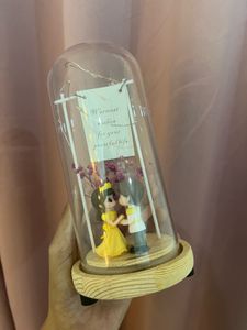 Couple Figurine in Glass Dome