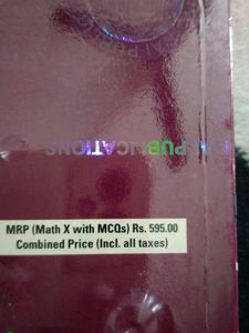 Class 10 RD Sharma CBSE MCQs In Mathematics Math