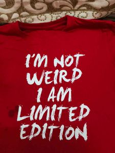 I&#39;m Not Weird, Limited Edition Tee