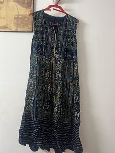 Ethnic Print Sleeveless Dress