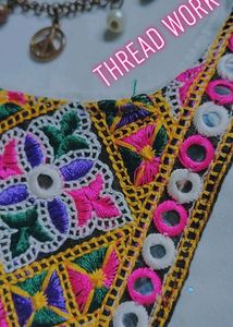 Printrest Inspo Dress With Thread Work