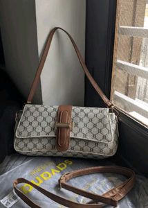 Patterned Shoulder Bag