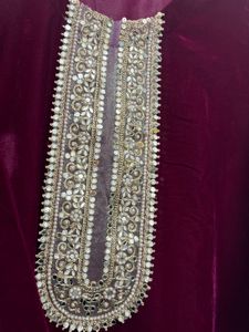 2 Piece Velvet Suit Party Wear