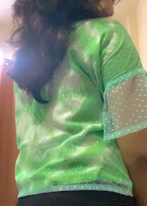 Green Tide Dye Top