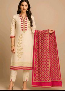 Pure Badla Zari Work Designer Bridal Suit