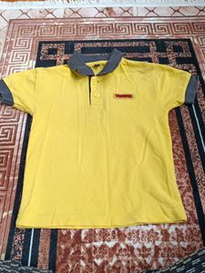 Yellow Polo T-Shirt