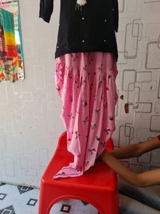 Dhoti Dress Size- 10 To 12 Year&#39;s
