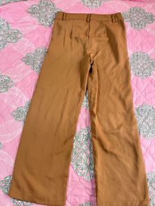 Women Tailored Straight Fit Trousers