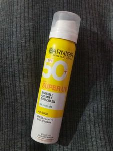 GARNIER SUNSCREEN &amp; FACEWASH COMBO (SERUM BONUS)