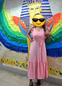 Pink Tiered Maxi Dress