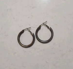Copper Hoop Earrings