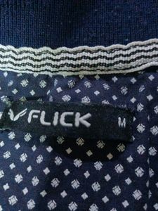 White Tshirt With Navy Blue Collar (Boys)