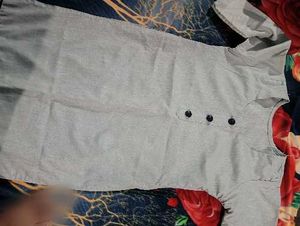 Elegant Grey Kuri for ladies casual wear