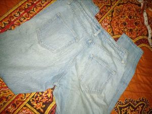 Ripped Light Wash Jeans