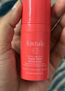 Foxtale Super Glow Moisturizer