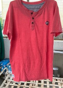 Henly Neck T Shirt