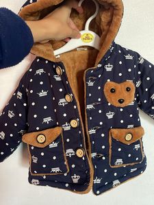 Baby Warm Jacket With Fur Inside