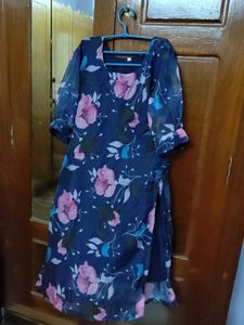 Floral Print Kurta