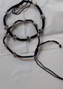 Boho Bee Anklets Set