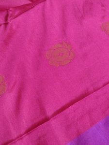 Elegant Pink and purple Saree