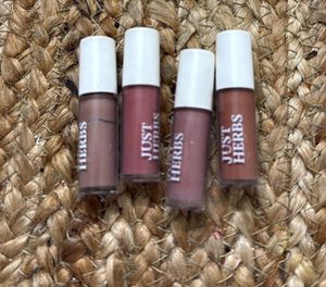Just Herbs Liquid Lipstick - Nude Shades