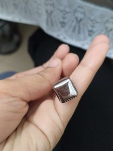 Silver Tone Drop Earrings