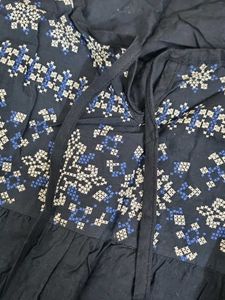 Tokyo Talkies Navy Kurti