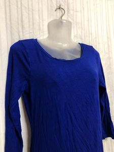 Cable &amp; Gauge Blue Long Sleeve T Shirt