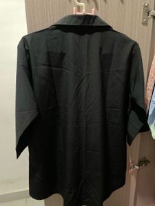 Combo Of Two -Black And white Formal Shirt