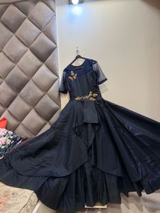 Heavy Blue Gown