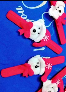 2 Christmas Santa Hand Band