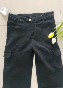 Classic Black Cargo Pants