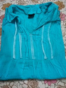 Sky-blue Top
