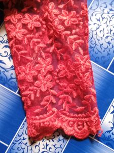 Frock For 4-5 Year Girl Chicken Work Full Frock