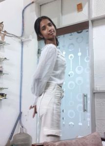 Chic White Puff Sleeve Top