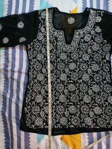Chikankari Kurti Size M