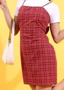Red Korean Dress