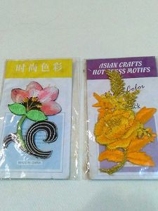 Floral Applique Craft Embellishments