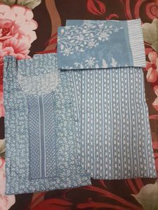Pure cotton newly stiched suit