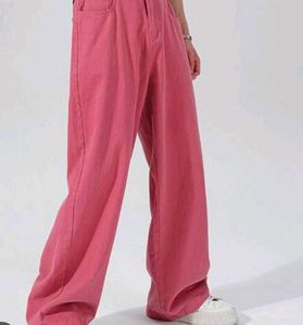 Hot Pink Wide-Leg Pants