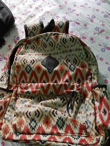 Patterned Backpack