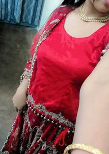 Bridal Red Lehenga +Choli Set