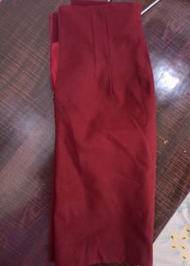 Burgundy Pencil Skirt