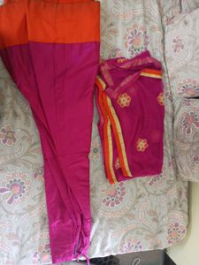 A Kurta With Lehanga