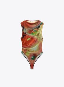 Zara Printed Bodysuit