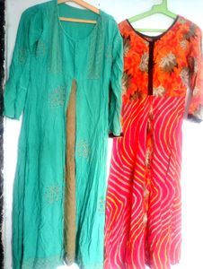 Boho Style Kurti Set